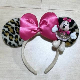 ミニーマウス - 激レア品！ミニー ディズニー カチューシャ ヒョウ柄