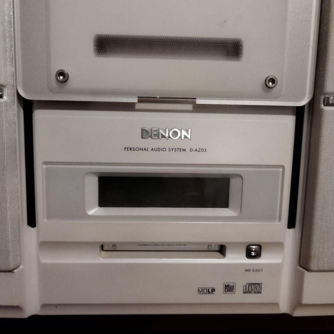 DENON - DENON/デノンCD/MDコンポ（D-AZ03）＆MDディスク5枚の通販 by