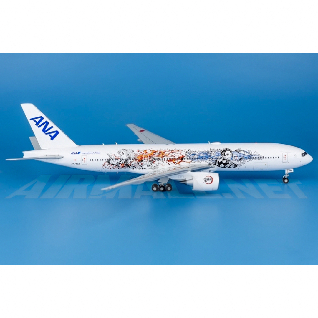 新品@ANA 鬼滅の刃 ジェット 1/200 JC製777-200ERの通販 by ハルト's