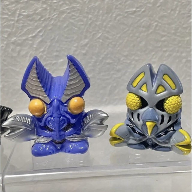 ウルトラマン 指人形 ソフビ クリア コスモス バルタン星人の通販 by