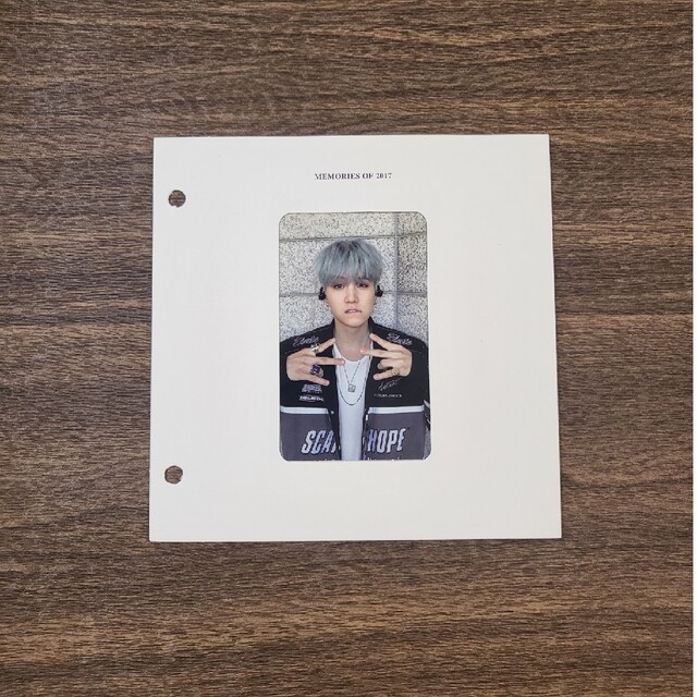 BTS ユンギ トレカ メモリーズ memories 2017 blu-ray BTS 2017
