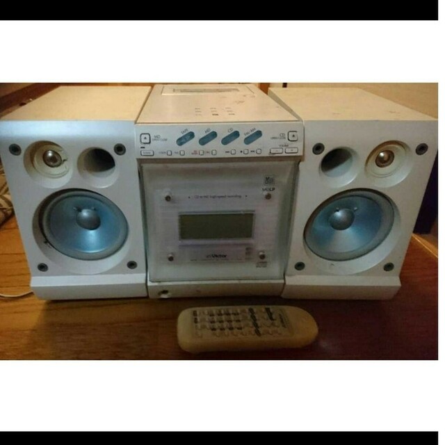 MDコンポ スピーカー ジャンク品 cd md カセットテープ リモコンの通販