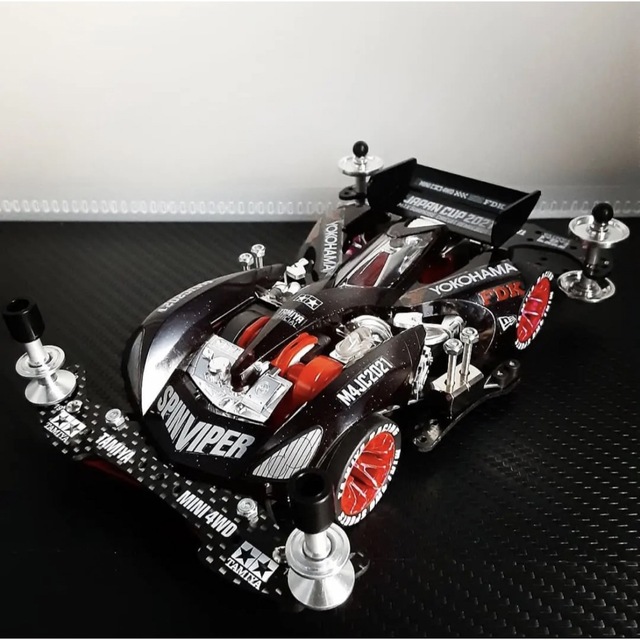 ミニ四駆 スピンバイパー B-MAX使用 FM-Aカスタム 完成品の通販 by