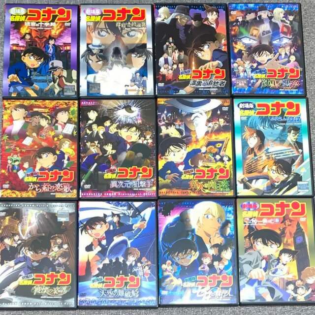 名探偵コナン映画 DVD12点セットの通販 by ユニ@｜ラクマ