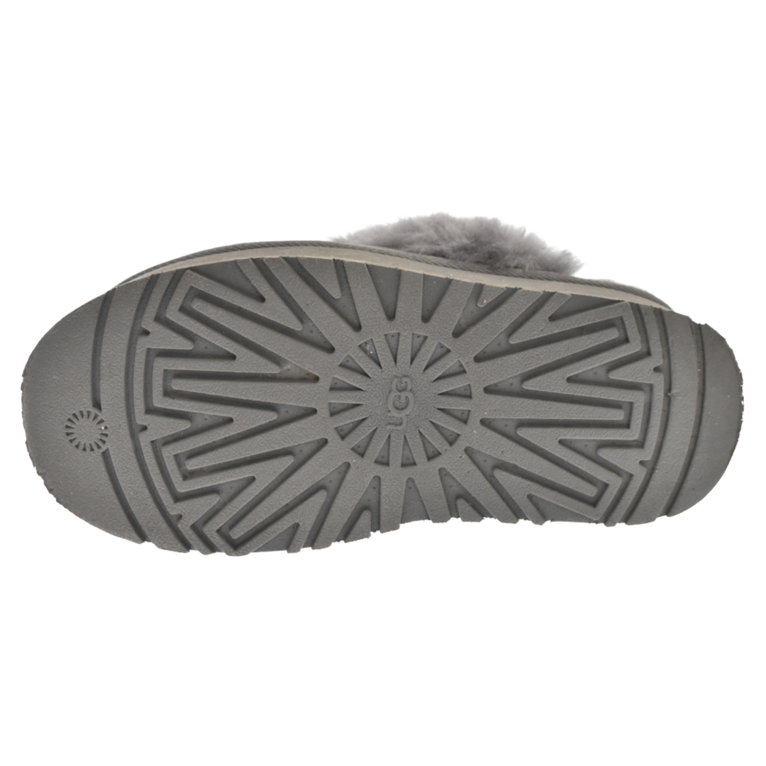 UGG - UGG アグ FUNKETTE 厚底 ムートン サンダル シューズ グレー US6