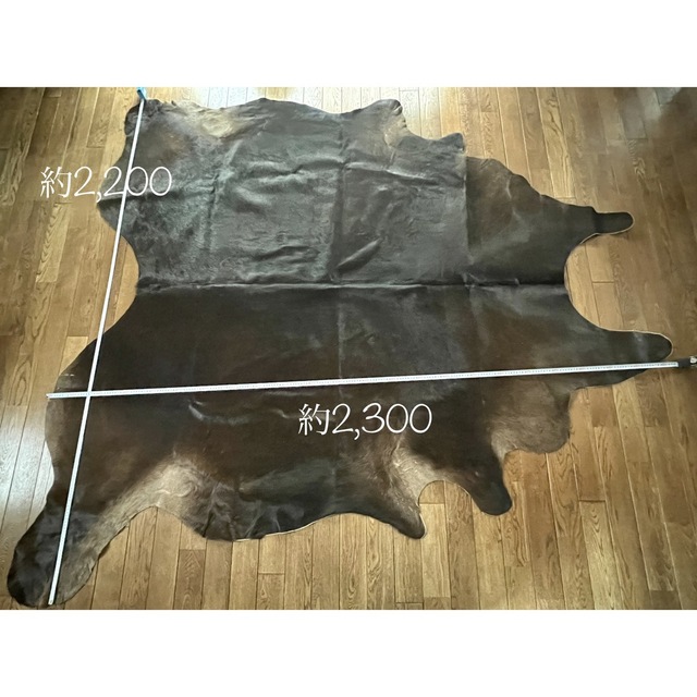 IKEA - 【IKEA】カウハイド ラグ KOLDBY【北欧／ミッドセンチュリー