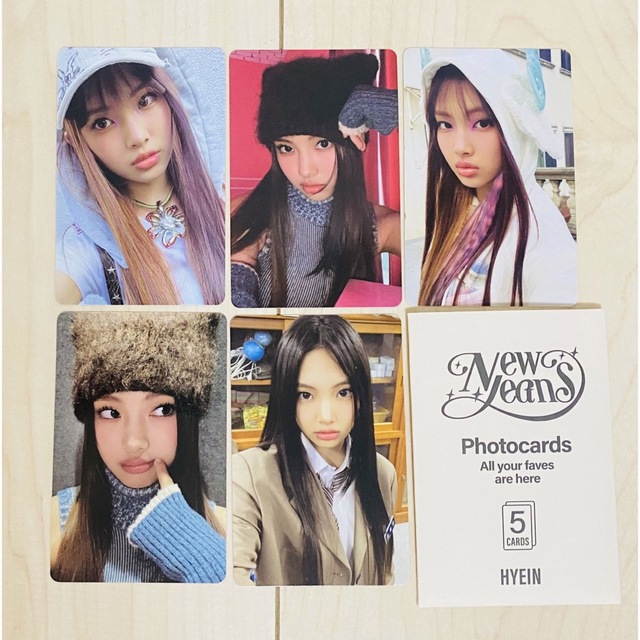 NEWJEANS ハニ ヘリン ミンジ IVEレイ トレカセット NEWJEANS ハニ