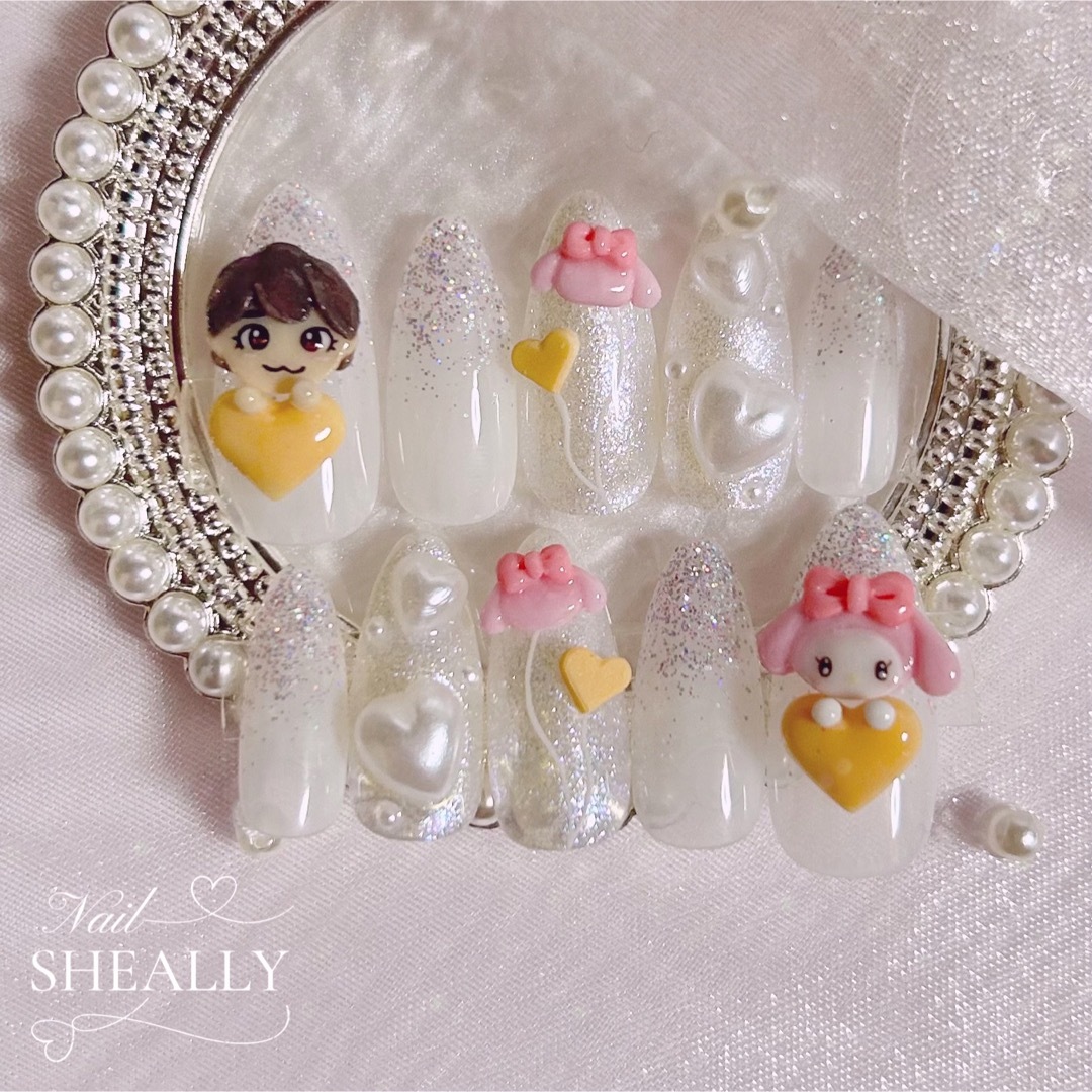 なにわ男子 - なにわ男子大西流星マイメロネイルジャニーズネイル