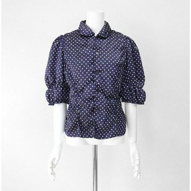 COMME des GARCONS - コムコム コムデギャルソン ドット ブラウス