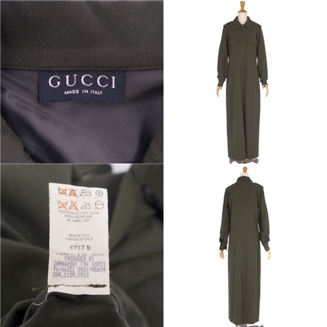 GUCCI - 美品 Vintage グッチ GUCCI ワンピース トムフォード期 ロング