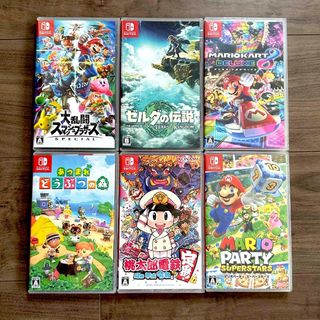 任天堂 - Nintendo Switch ソフト6本 新品未開封の通販 by ただっち's