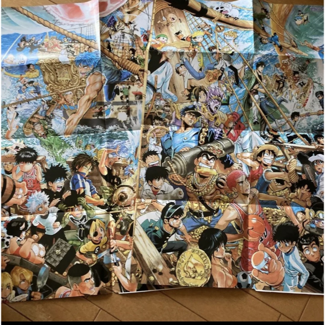 集英社 - 希少 週刊少年ジャンプ 付録 40周年記念ポスター 2000号突破