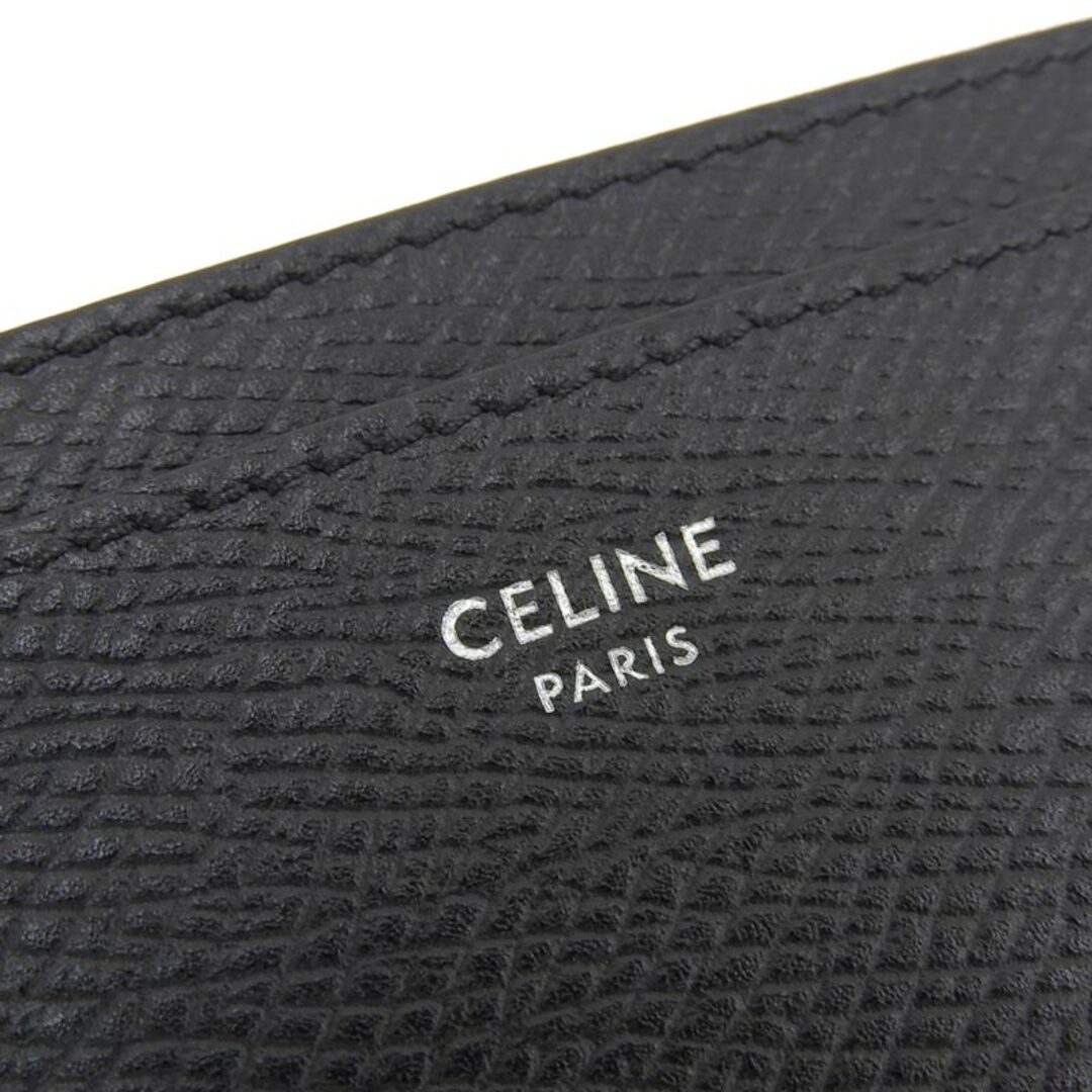 CELINE - セリーヌ カードケース 名刺入れ レザー ブラックの通販 by
