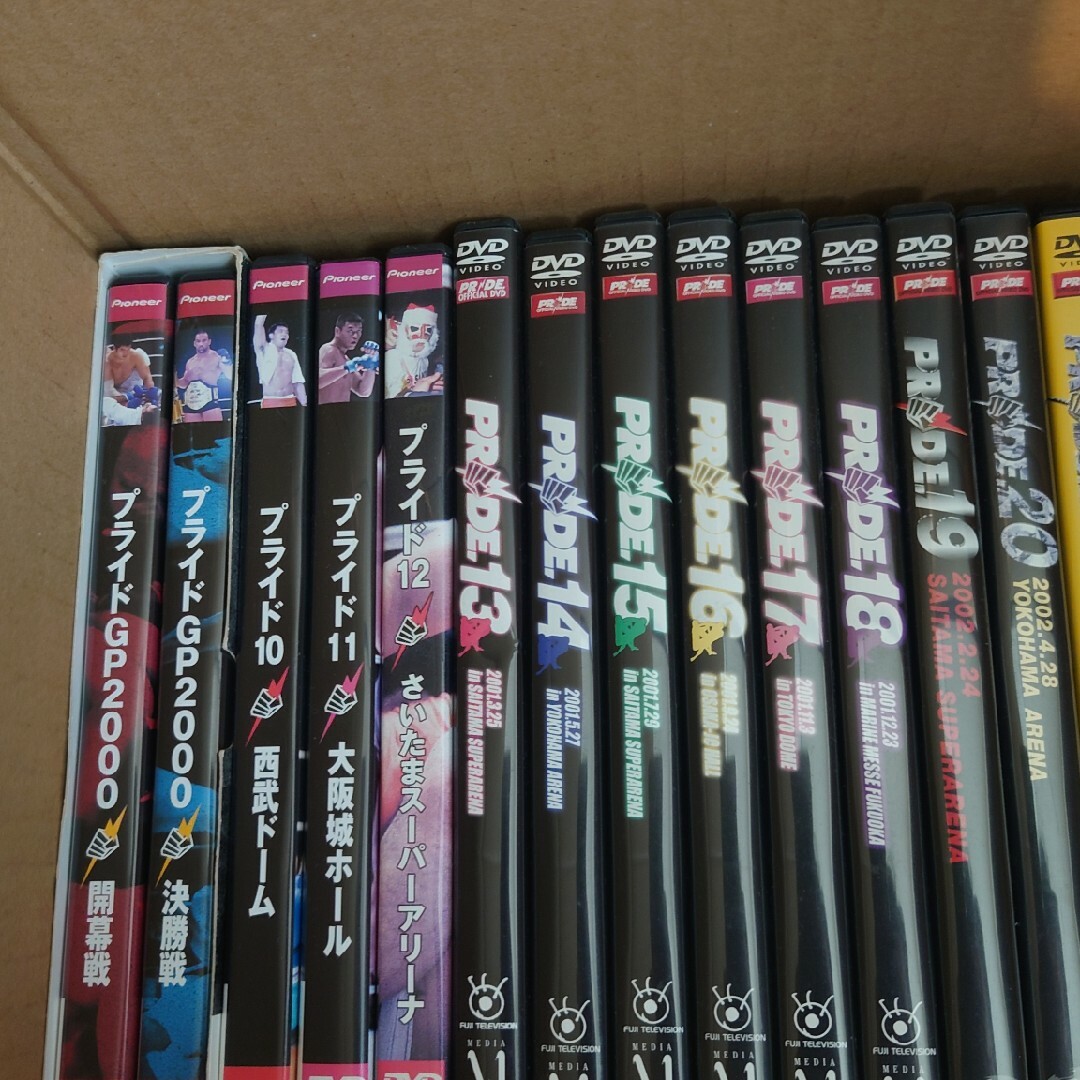 PRIDE DVD 57本セット MMA 総合格闘技の通販 by Cozy商店's shop｜ラクマ