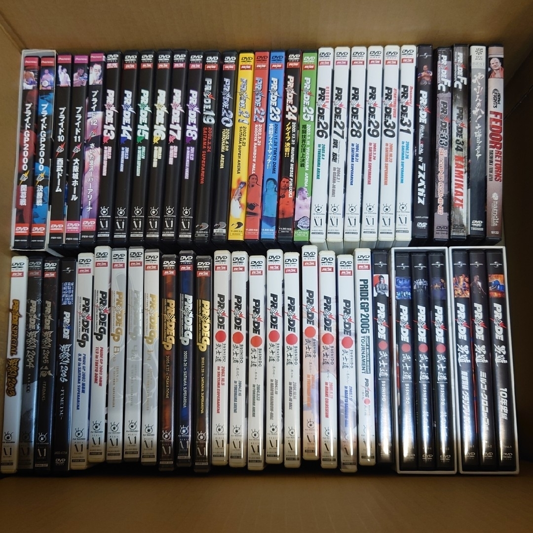 PRIDE DVD 57本セット MMA 総合格闘技の通販 by Cozy商店's shop｜ラクマ