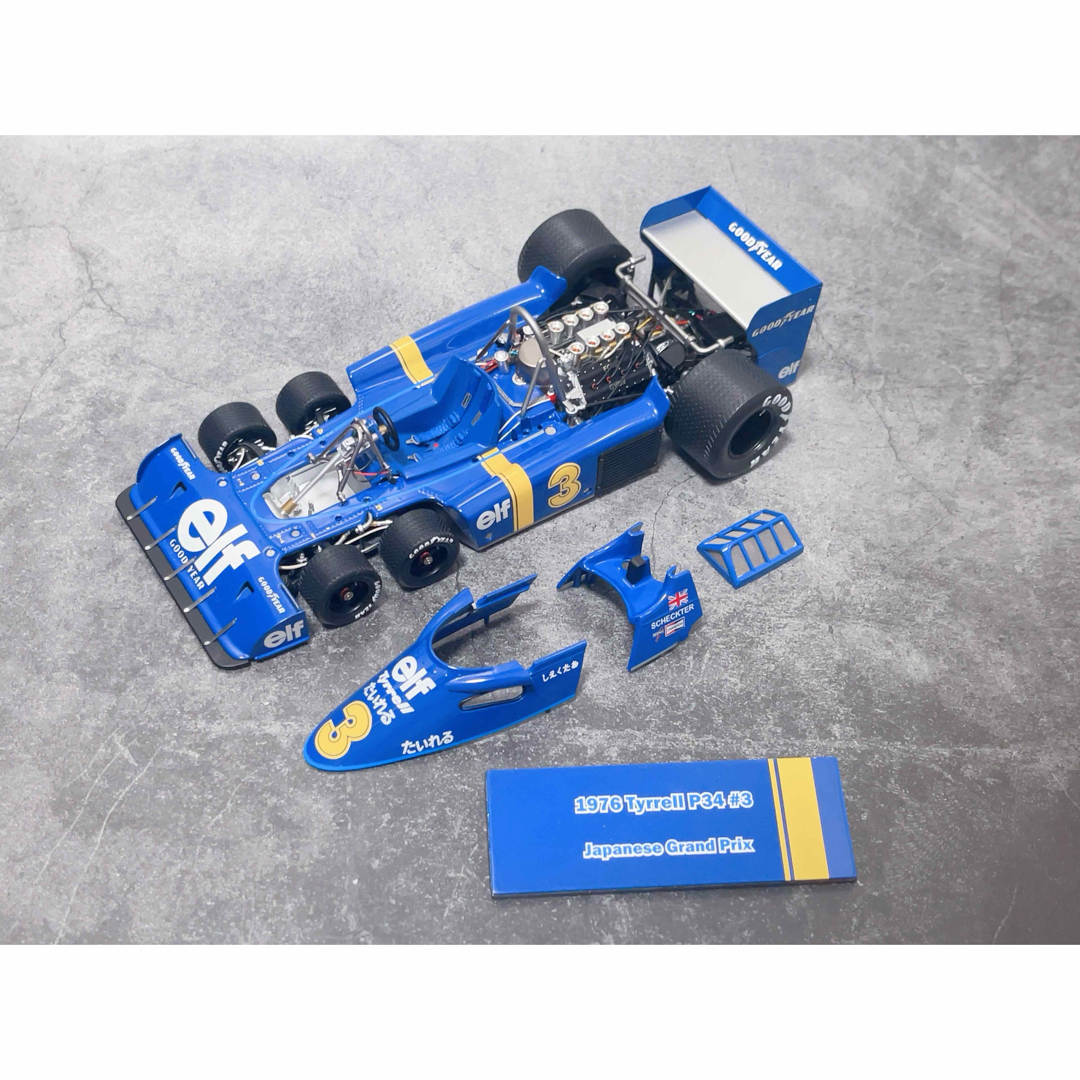 限定1500台 TSM 京商 1/18 タイレル P34 日本GP ミニカーの通販 by