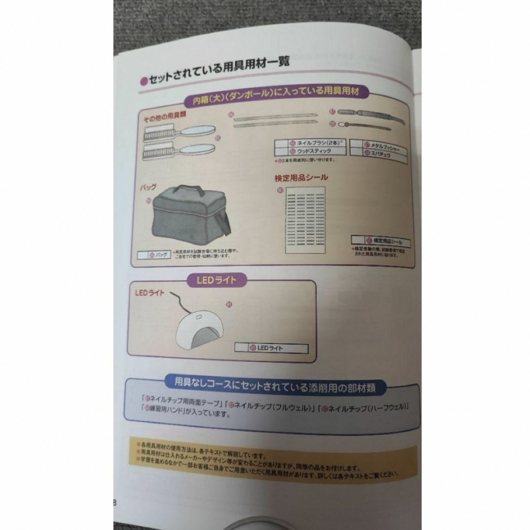 ネイリスト講座 ユーキャン 用具付きフルセット 2023【未使用品】