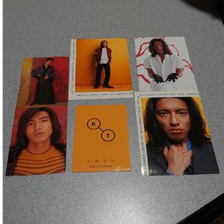 SMAP - 【SMAP 木村拓哉】ライブグッズステッカー&カード2枚キラキラと