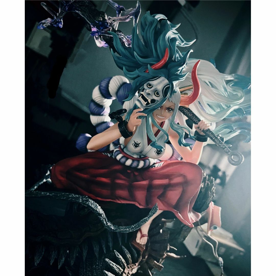 ワンピース ヤマト フィギュア ガレージキット 塗装済み完成品 pop