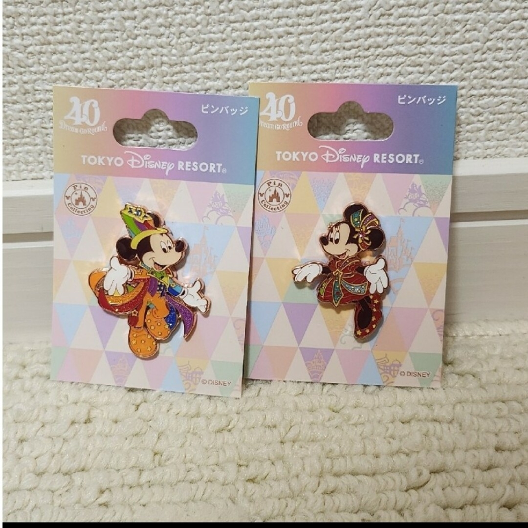 Disney - 販売終了品 新品 ディズニーランド 40周年 ピンバッジ 全種類