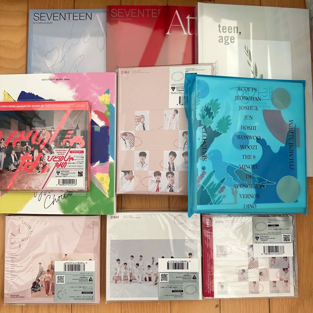 SEVENTEEN - アルバム セブチ シングル セット まとめ売り 未再生 CD