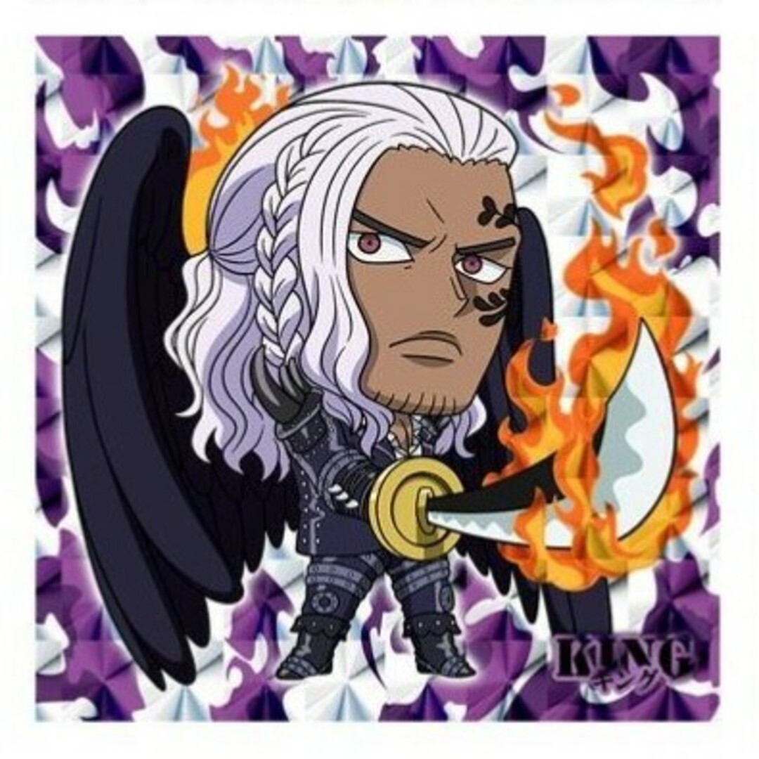 ONE PIECE - ワンピース 大海賊 シールウエハース SW6-07 GR キングの