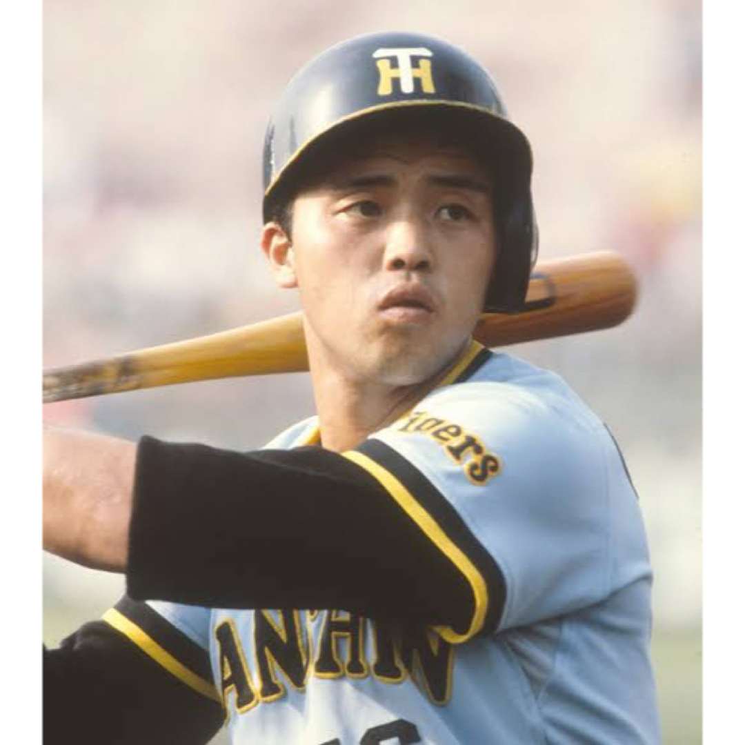 直筆サインカード 阪神タイガース #80岡田彰布監督 現役時#16の通販 by