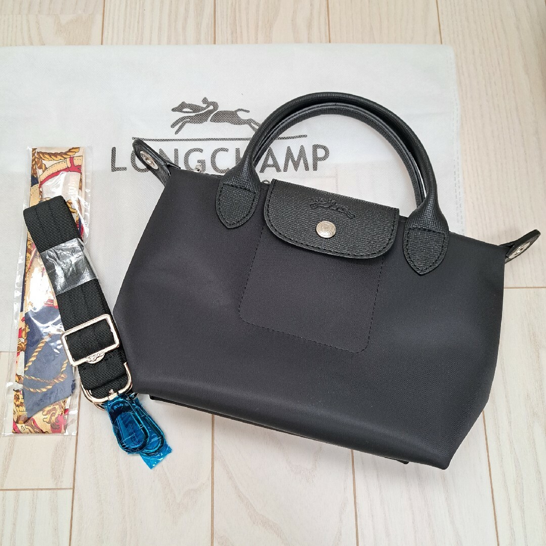 LONGCHAMP - ロンシャン ルプリアージュ ネオ XS ブラックの通販 by