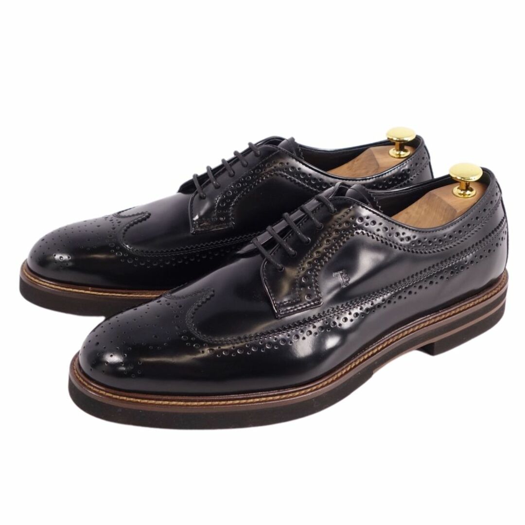 TOD'S - 未使用 トッズ TOD'S レザーシューズ ウィングチップ ダービー