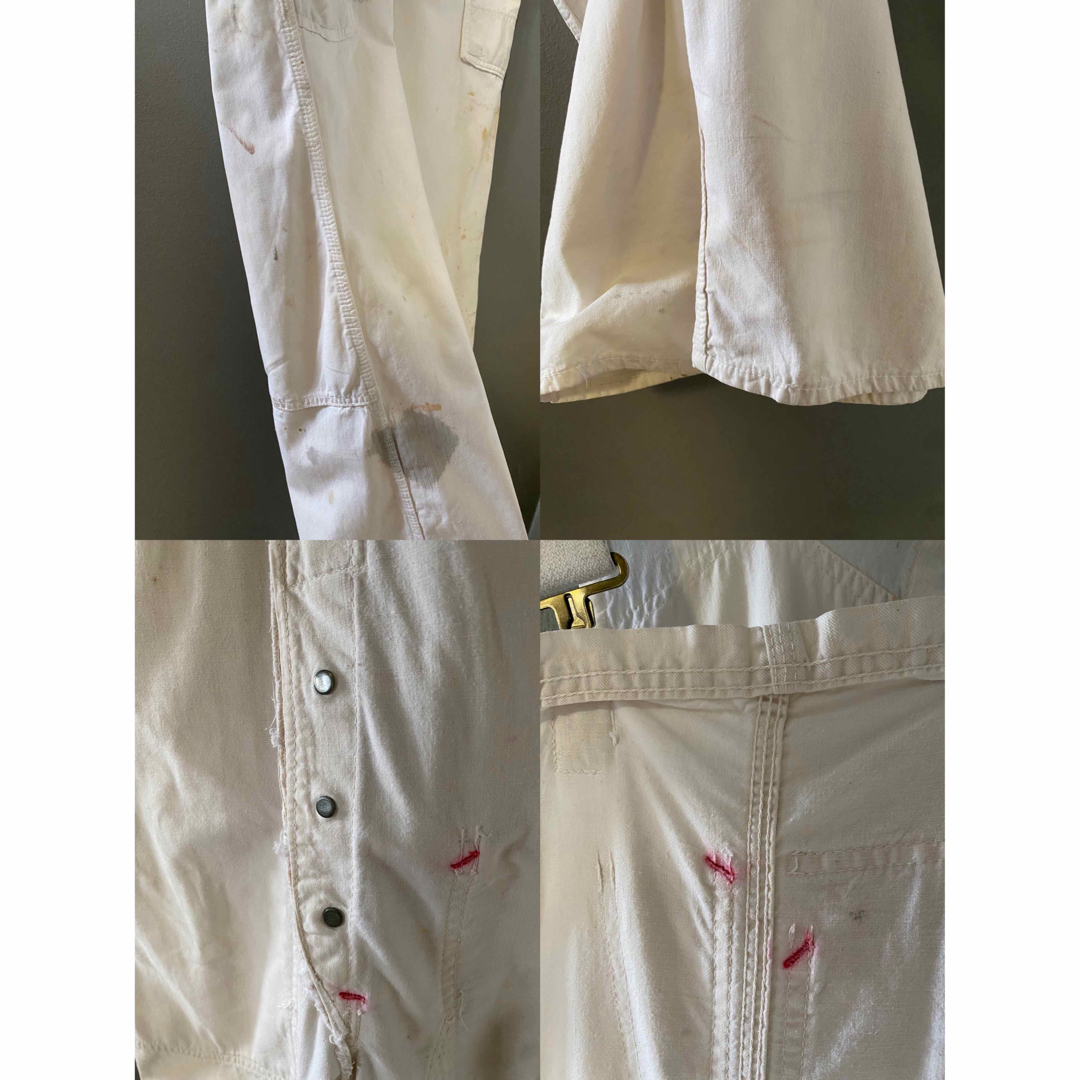 carhartt - ビンテージ 60s カーハート白 ホワイト エプロン