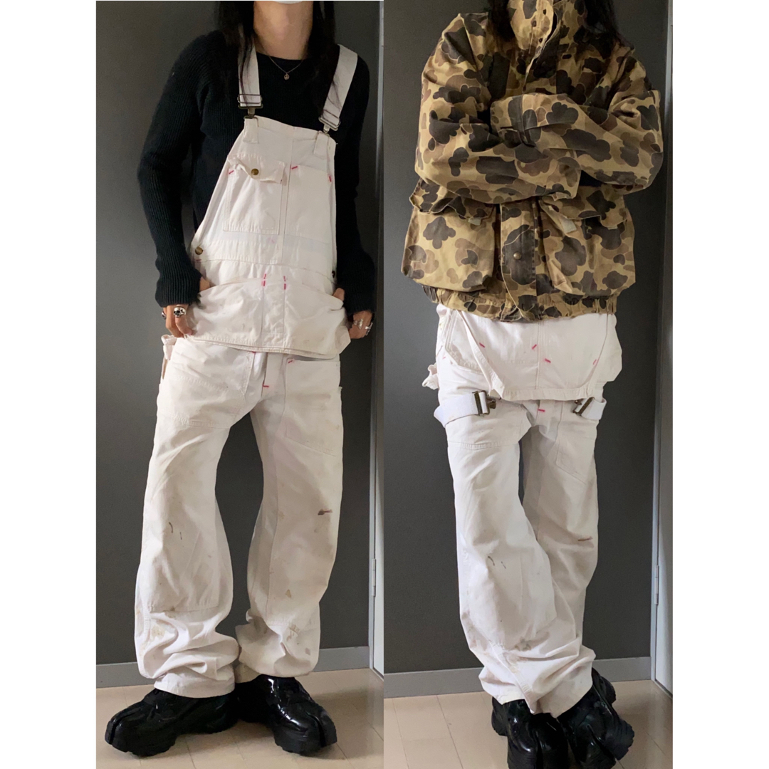 carhartt - ビンテージ 60s カーハート白 ホワイト エプロン