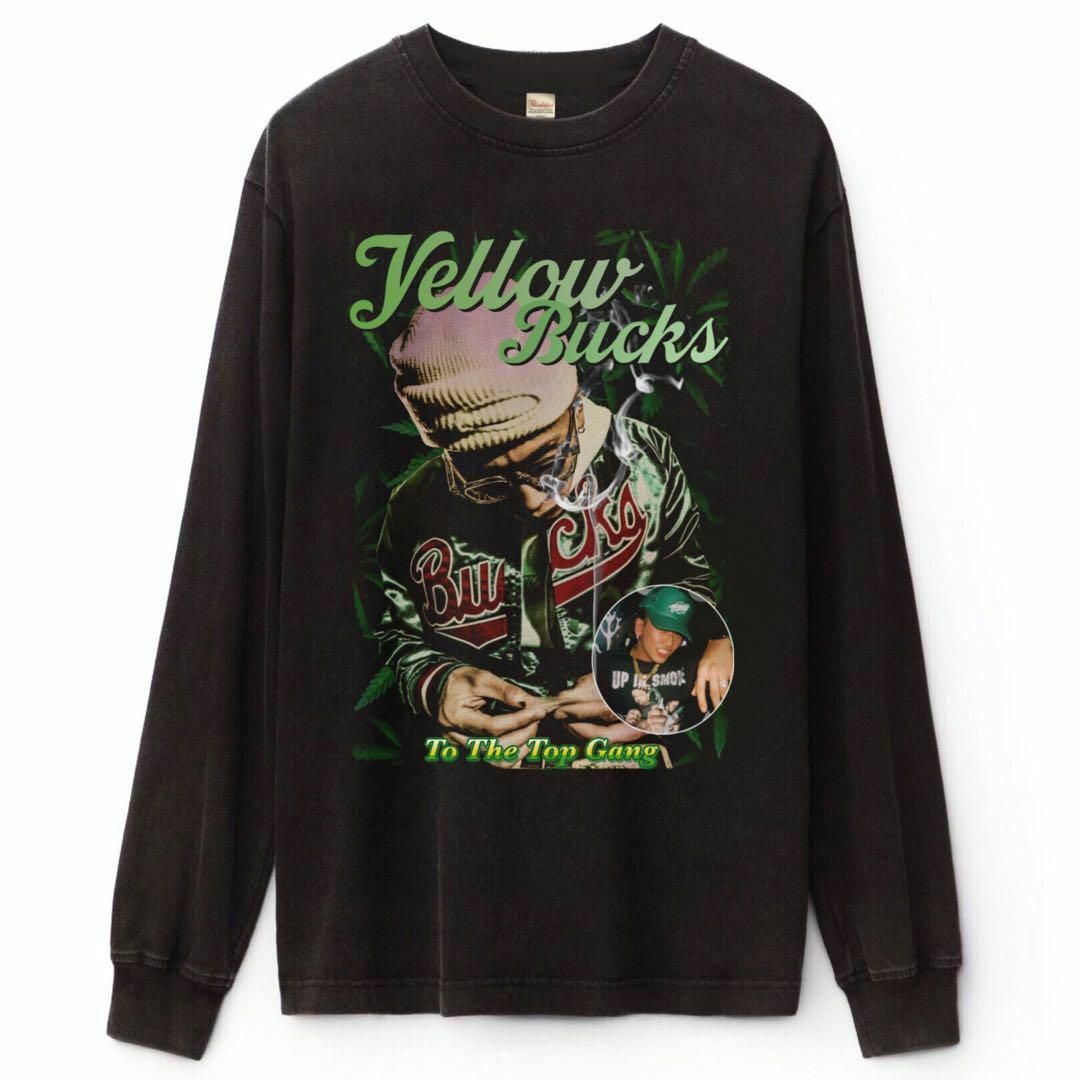 Yellow Bucks ロンT rap hiphop musicの通販 by yutete ｜ラクマ
