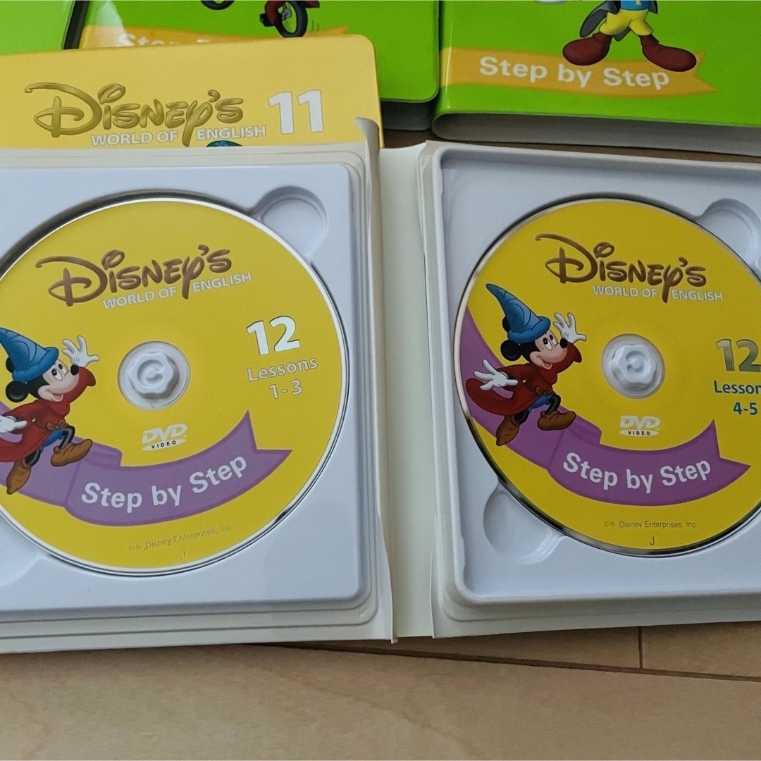 Disney - DWE ディズニー英語システム Step by step DVD 12巻 ガイドの