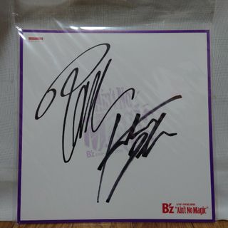 B'z 直筆サイン色紙 Ain't No Magicの通販 by cocoa's shop｜ラクマ