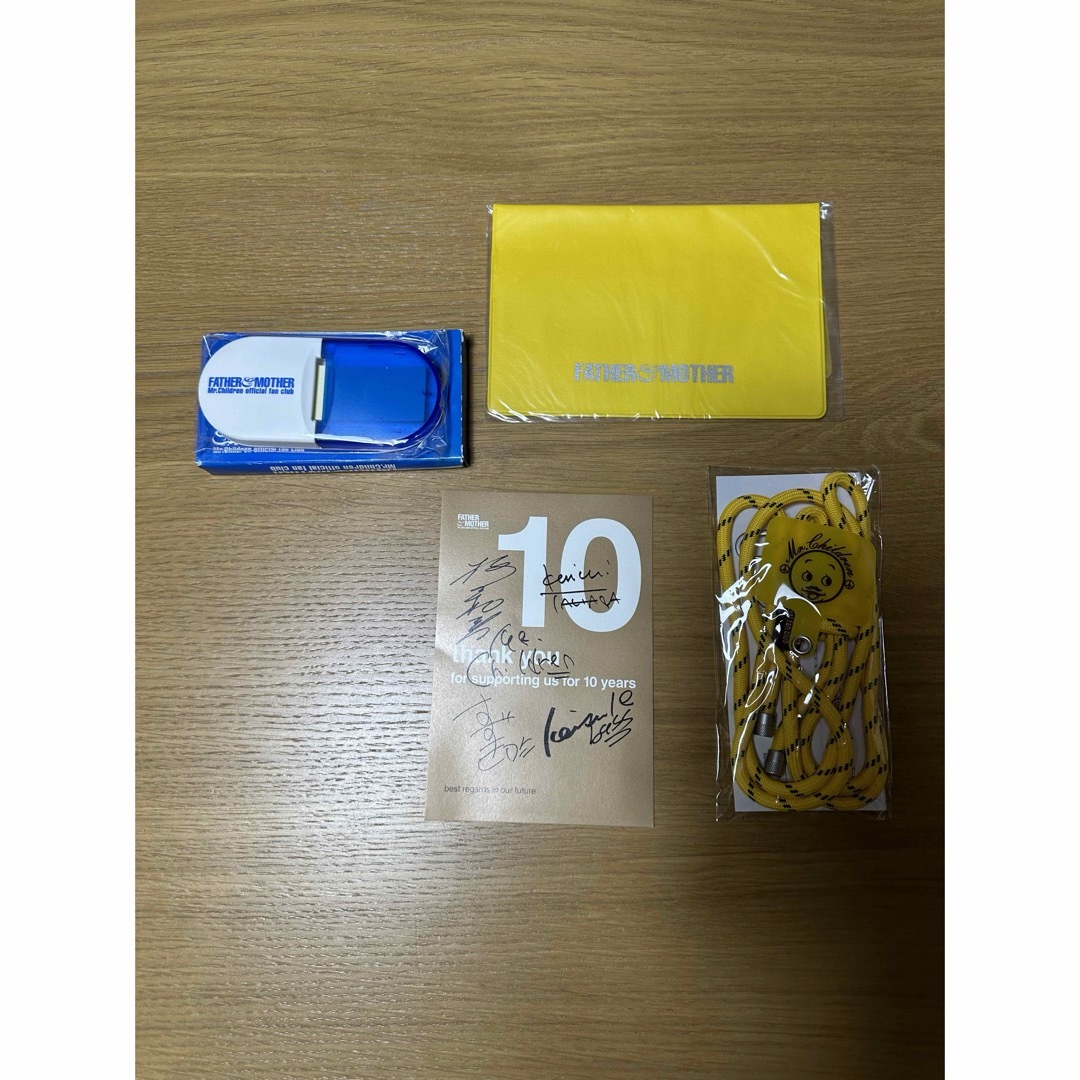 Mr.Childrenファンクラブ会報&継続記念グッズ&タオル ミスチルのファン