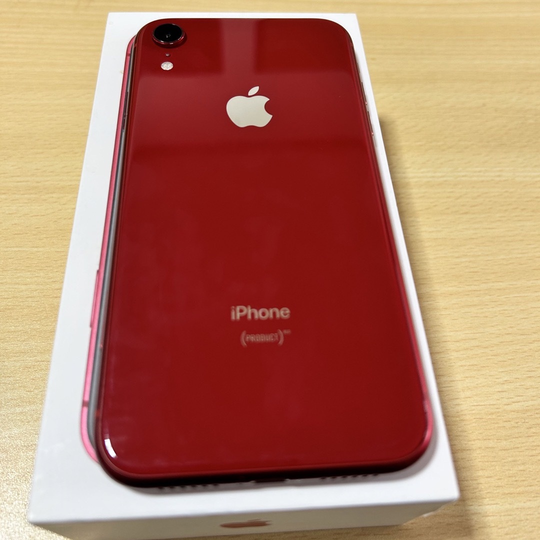 iPhone - iPhone XR 128GB アップル iphonexr b レッドの通販 by SHUDO