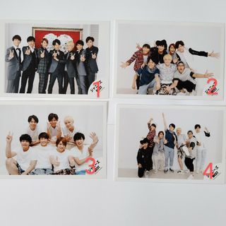 ジャニーズWEST - 公式写真198 ジャニーズWEST シルエット 集合 4枚の