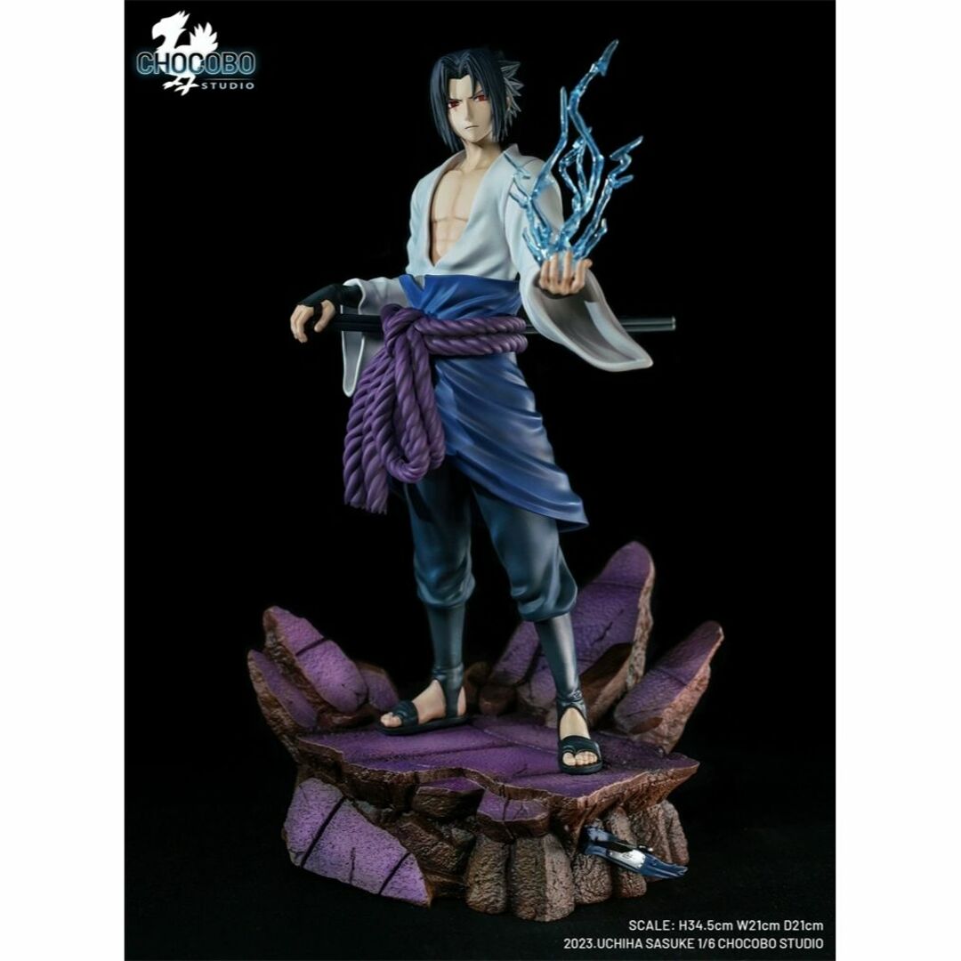 ナルト 疾風伝 うちはサスケ ガレージキット フィギュア 1/6スケールの