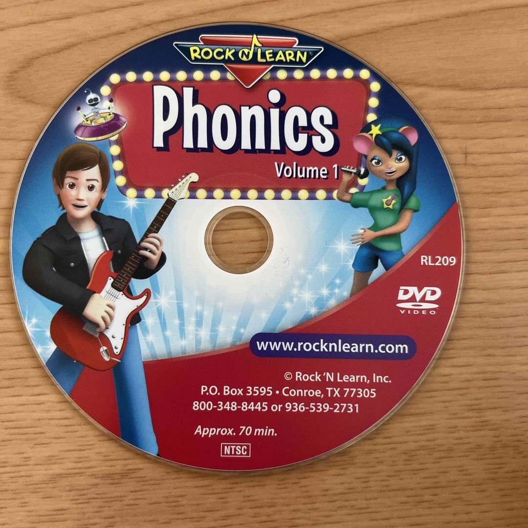 Rock n learn) Phonics volume1&2 DVD setの通販 by ケビン's shop｜ラクマ