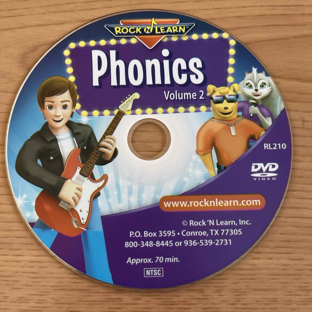 Rock n learn) Phonics volume1&2 DVD setの通販 by ケビン's shop｜ラクマ