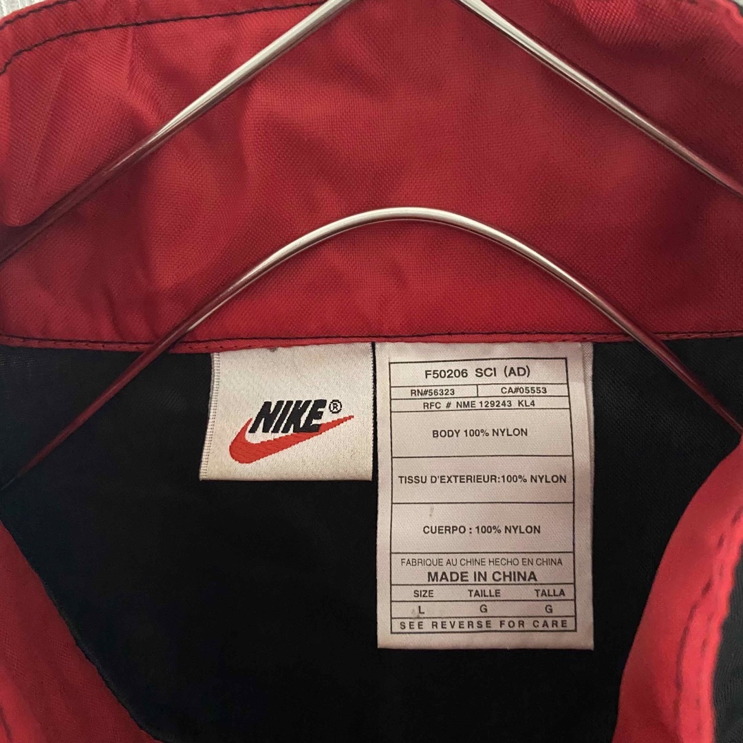 NIKE - 90sNIKEナイキ銀タグハーフジップナイロンジャケットジャンパー