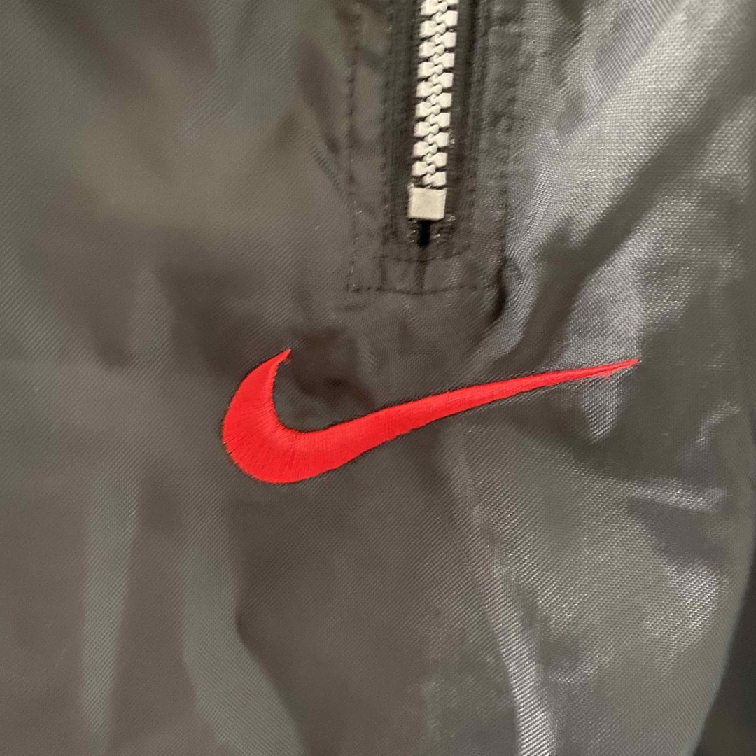 NIKE - 90sNIKEナイキ銀タグハーフジップナイロンジャケットジャンパー