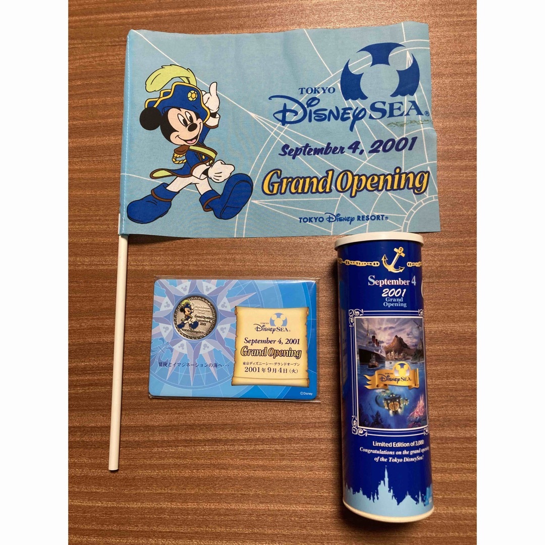 Disney - 値下！東京ディズニーシー 開園記念品 3品セットの通販 by