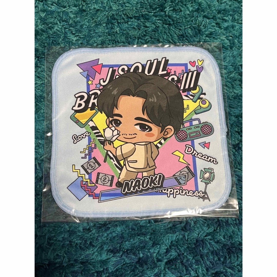 三代目 ガチャ 15th メッセージタオル 小林なおき naoki 三代目 ガチャ