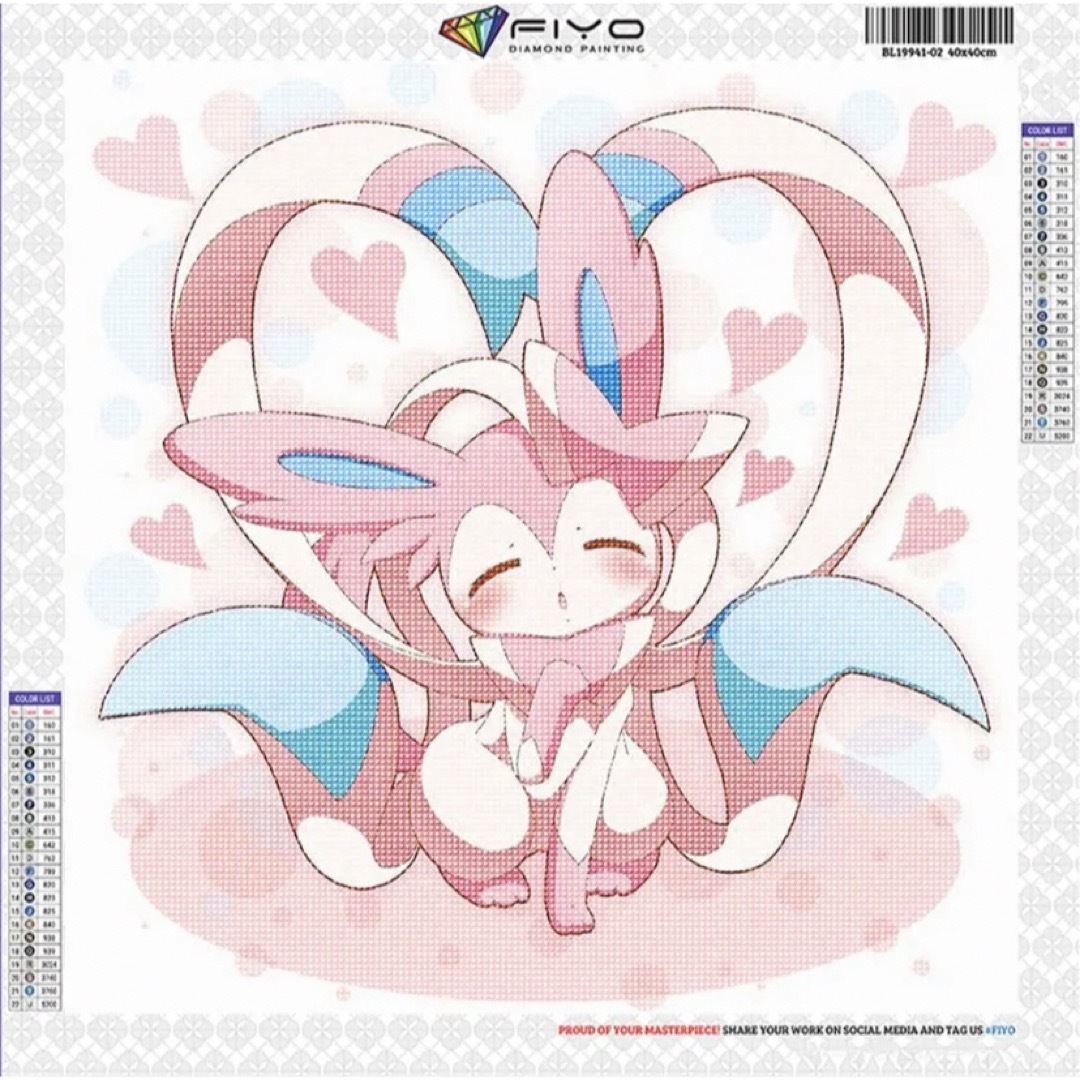 最終値下げ ダイヤモンドアート キャラ スクエアビーズ ダイヤモンド