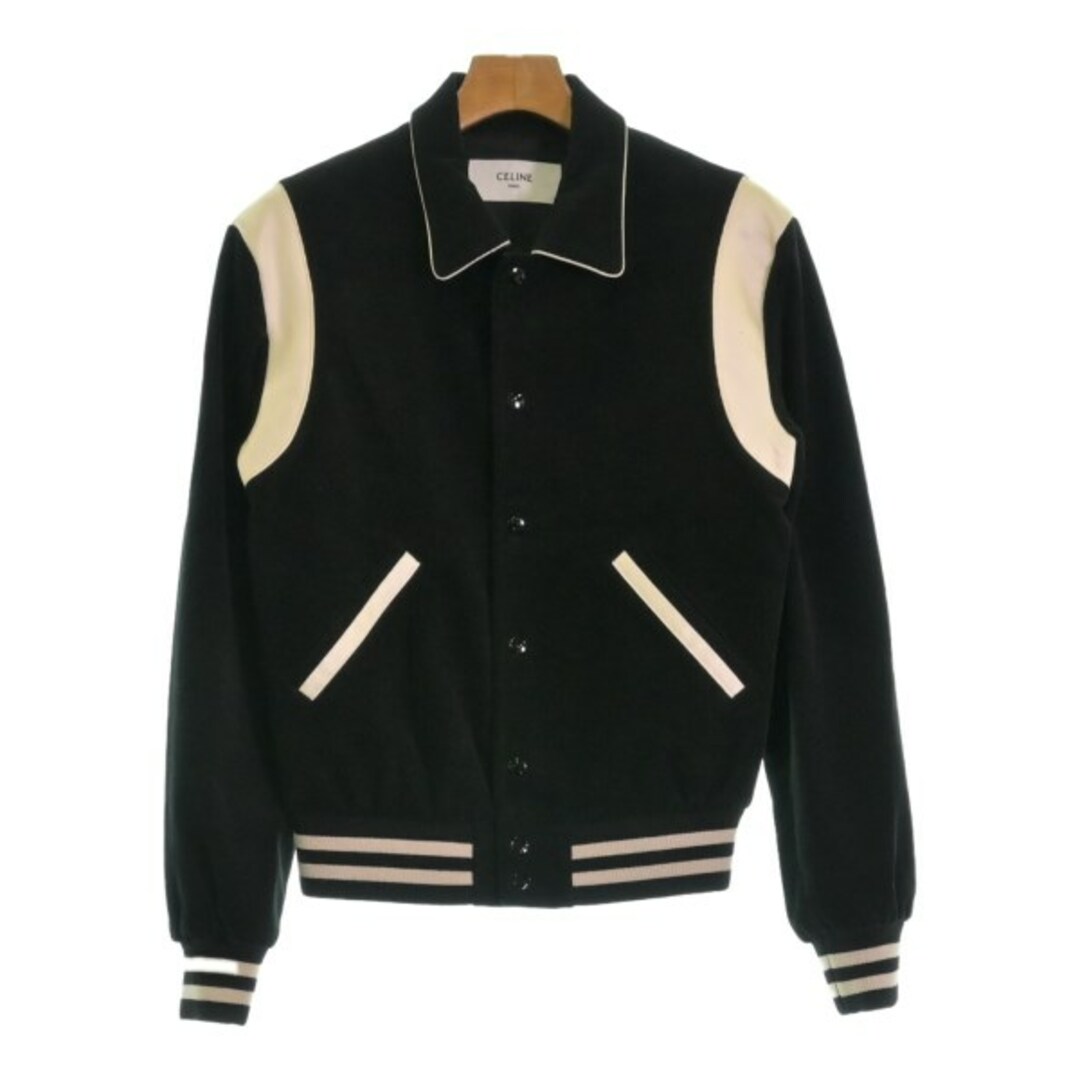 CELINE - CELINE セリーヌ スタジャン 44(S位) 黒 【古着】【中古】の