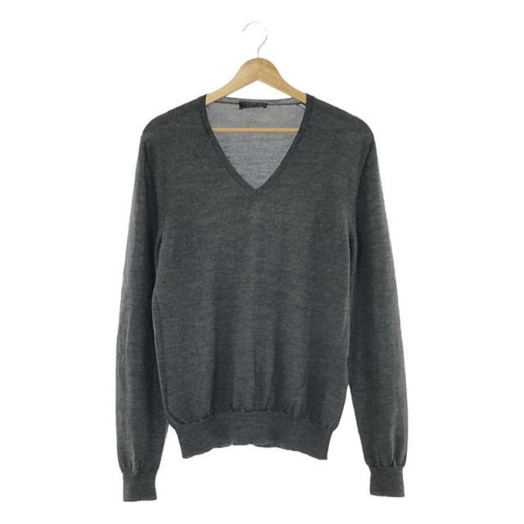 PRADA - PRADA / プラダ | ウール ハイゲージ Vネック ニットセーター