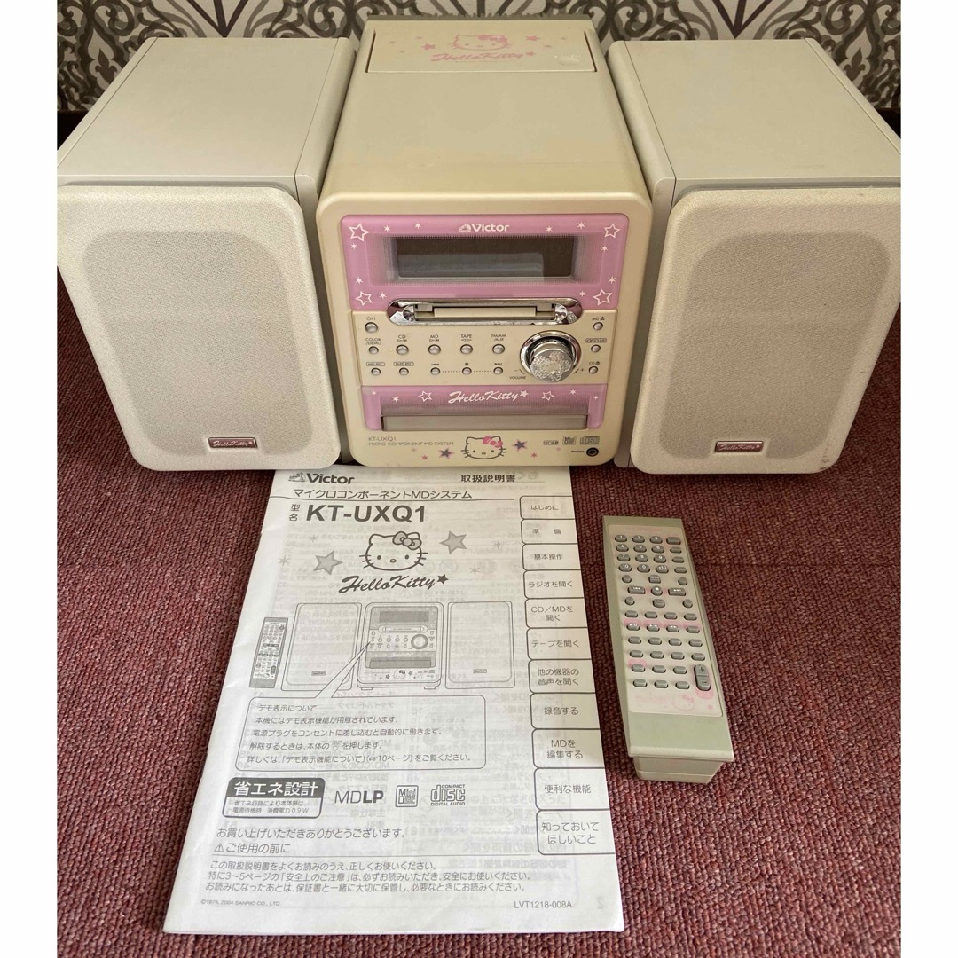 Victor - 【ハローキティ×Victor】レトロコンポの通販 by shop