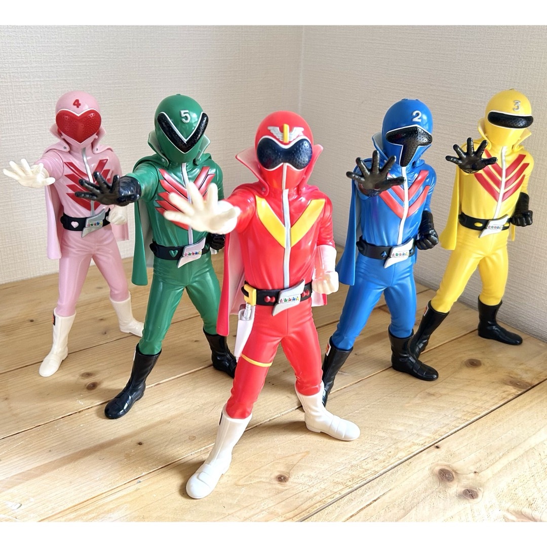 ゴレンジャーDX ビッグソフビ 希少 5体セット 28cmの通販 by TOMO's