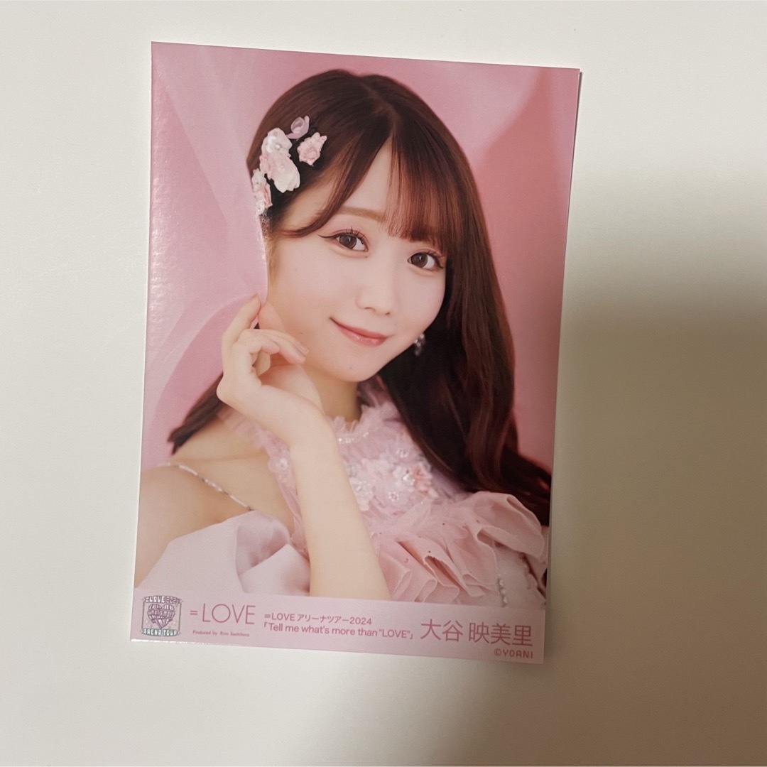 イコラブ ＝LOVE 生写真 大谷映美里 ピンキー 6周年衣装 ヨリの通販 by